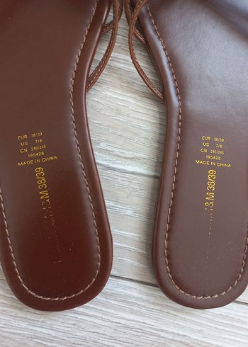 38 Beden kahverengi Renk H&M terlik