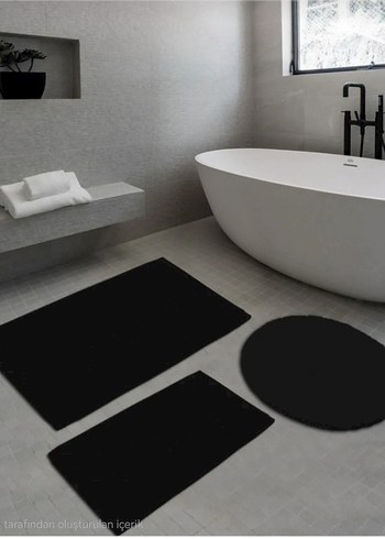 Beden beyaz Renk Siyah Renk Banyo&Klozet Takımı