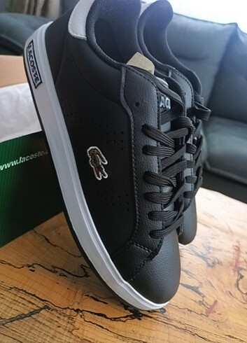 42 Beden siyah Renk Lacoste erkek spor ayakkabı