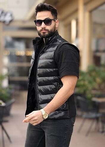 Diğer Kısa kol parlak şişme yelek
