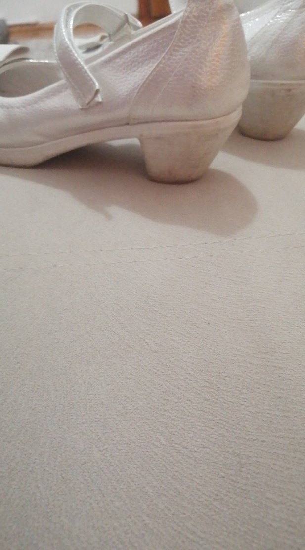 Kız Çocuk Beyaz Fiyonk Detaylı Babet - Görsel 4