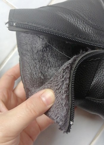 Siyah Deri Tokalı Erkek Biker Botu - Görsel 4