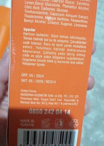 Narcissa Crab Gel 250 ml Selülit Bakım Jeli - Görsel 2