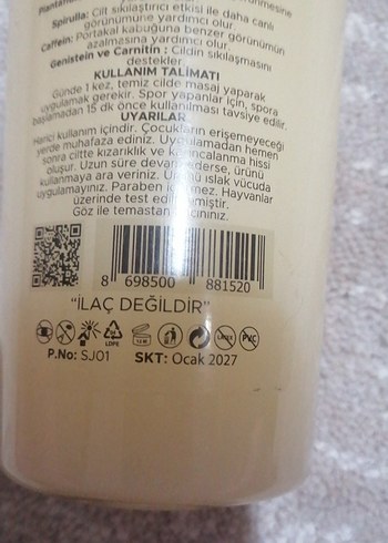 Slimcel Vücut Şekillendirici Duş Jeli - Görsel 2