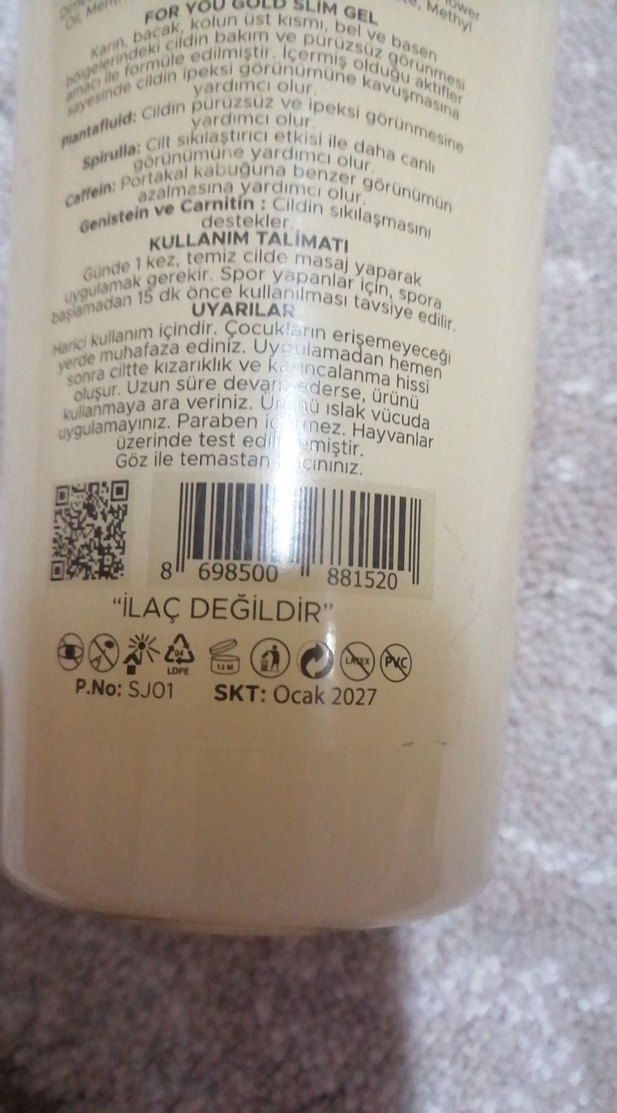 Slimcel Vücut Şekillendirici Duş Jeli - Görsel 2