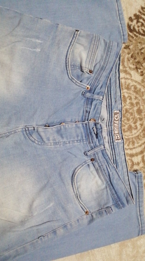 Mavi Kot Pantolon - Görsel 2