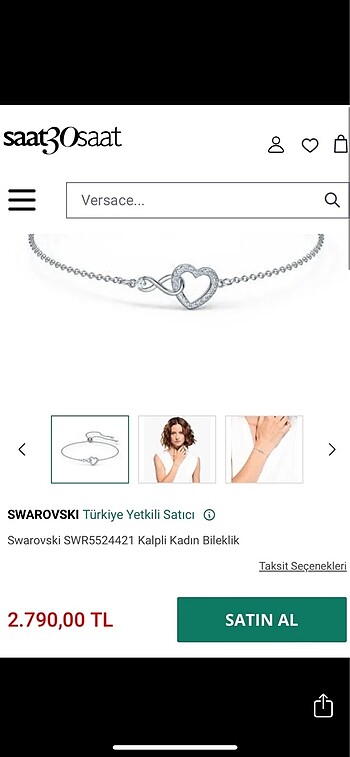 swarovski Swarovski bileklik