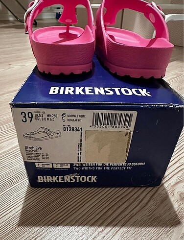 39 Beden pembe Renk Birkenstock Eva Terlik