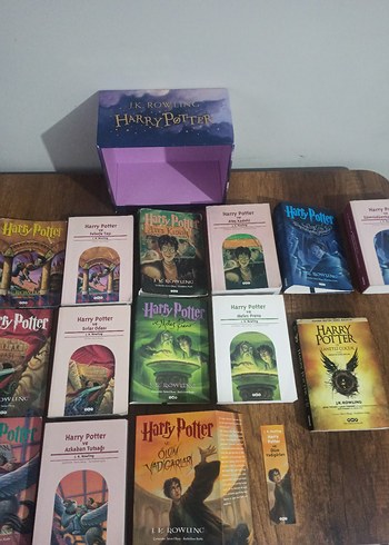 Harry Potter 1.Baskı Şömizli Orjinal Kitap Seti - Görsel 4