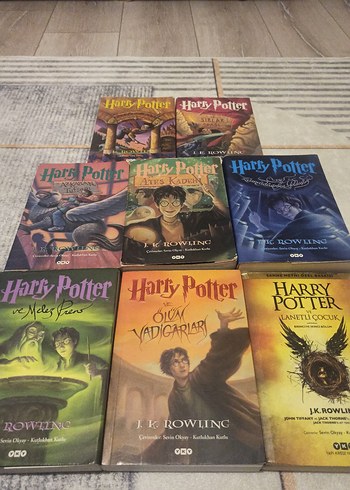 Harry Potter 1.Baskı Şömizli Orjinal Kitap Seti - Görsel 2