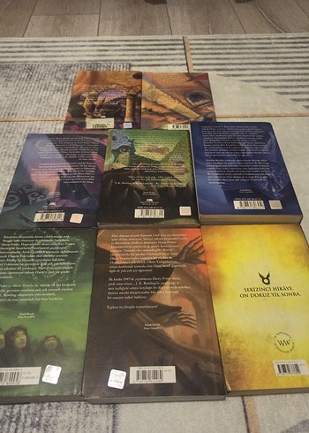Harry Potter 1.Baskı Şömizli Orjinal Kitap Seti - Görsel 3