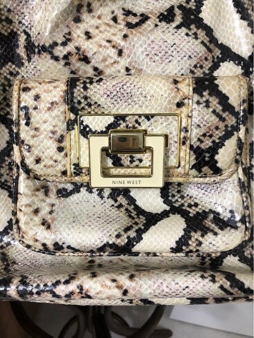 Beden Ninewest leopar kadın çanta