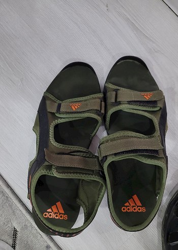 Erkek Haki Kamuflaj Cırt Cırtlı Sandalet - Görsel 5