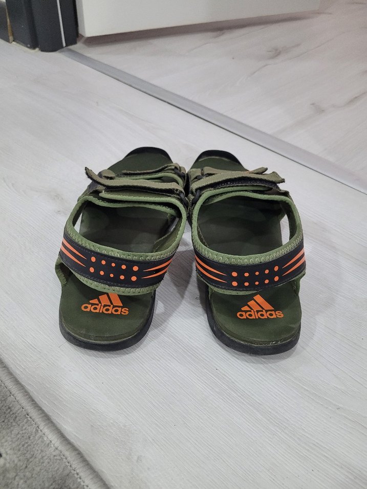 Erkek Haki Kamuflaj Cırt Cırtlı Sandalet - Görsel 3