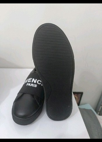 Siyah unisex Sneakers Velcro Bantlı