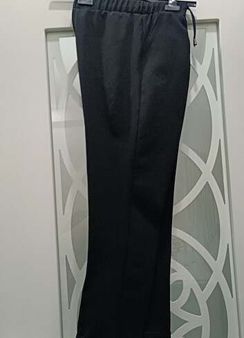 Dar paça kumaş pantolon