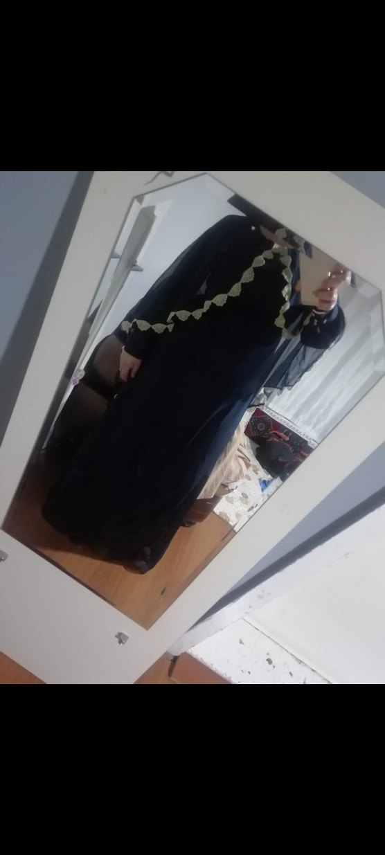 Zincir Detaylı Siyah Gotik Kadın El Zinciri - Görsel 2