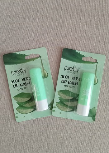 Diğer Pretty Beauty Aloe Vera Dudak Balmı