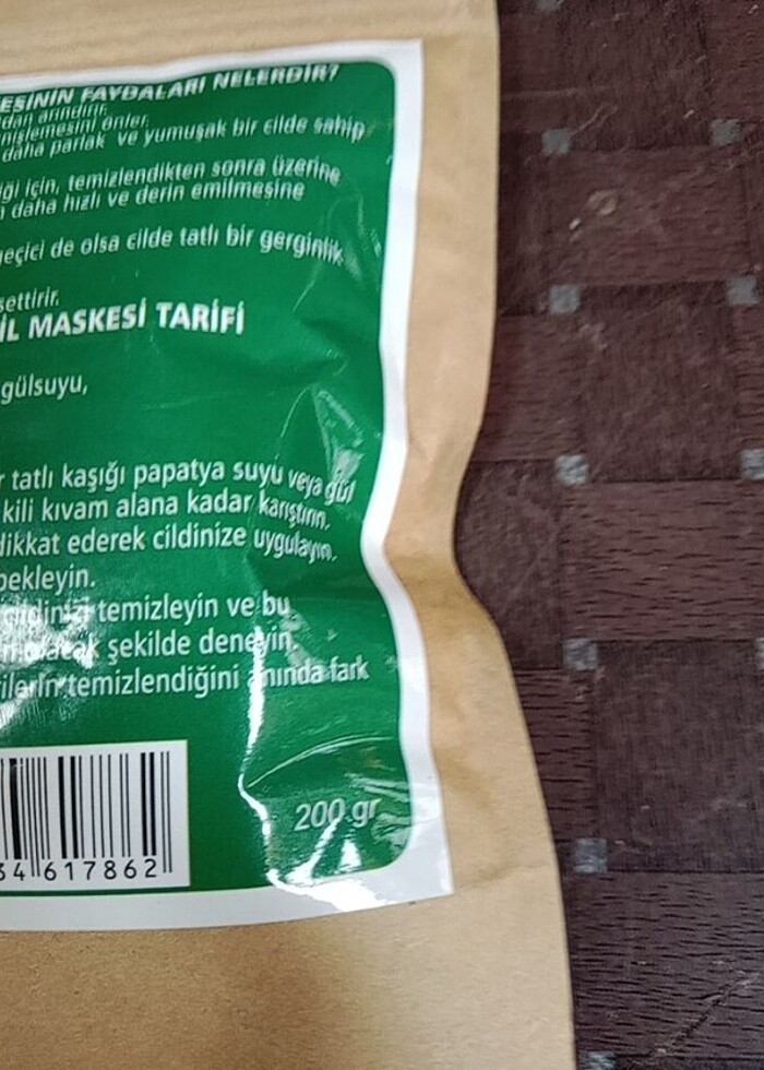 Doğal kil maskesi  - Görsel 3