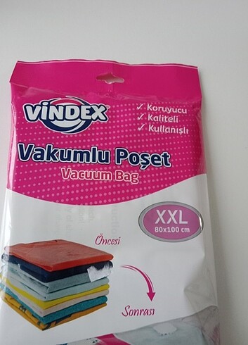 Beden Vakumlu poşet yeni