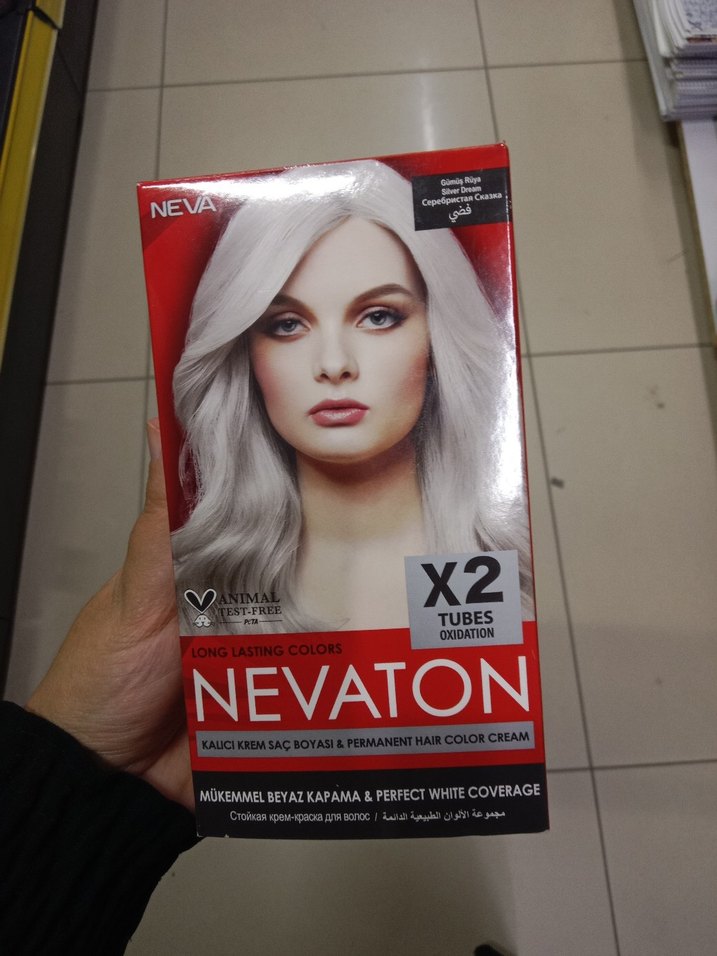 Neva Nevaton Kalıcı Saç Boyası Beyaz Kapama 2 Tüp - Görsel 2