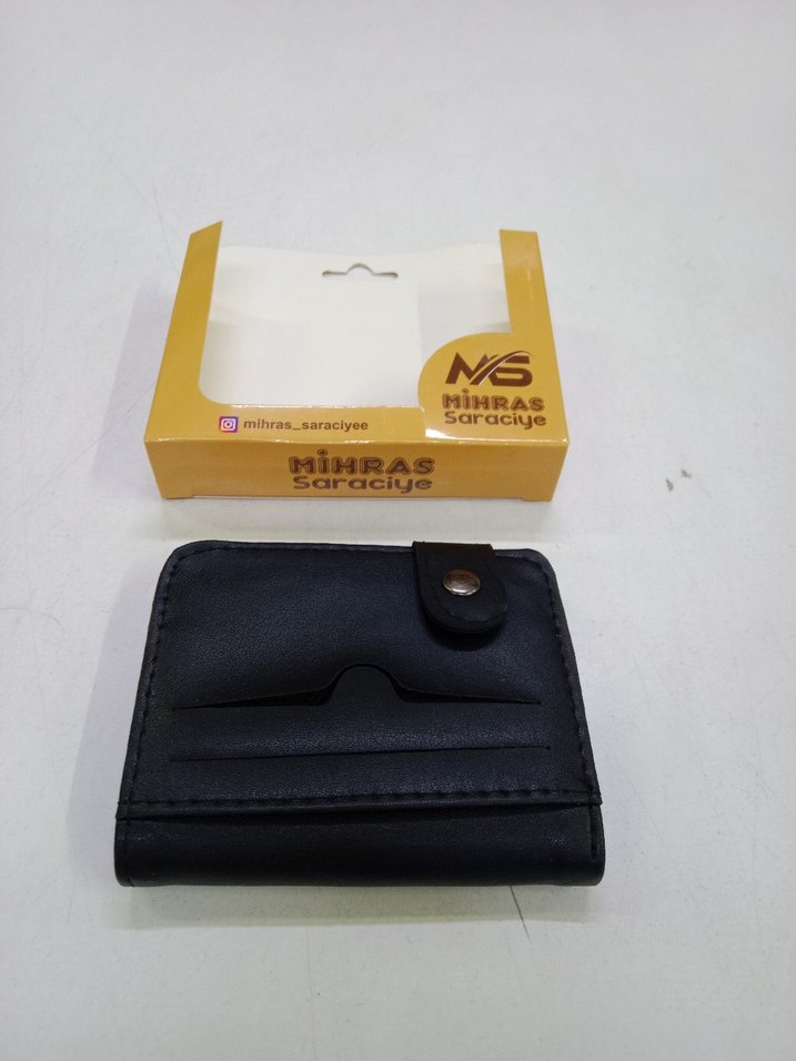 MIHRAS Siyah Erkek Cüzdan - Görsel 2