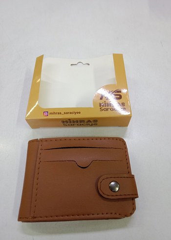 Kahverengi Minimalist Erkek Cüzdanı - Görsel 2