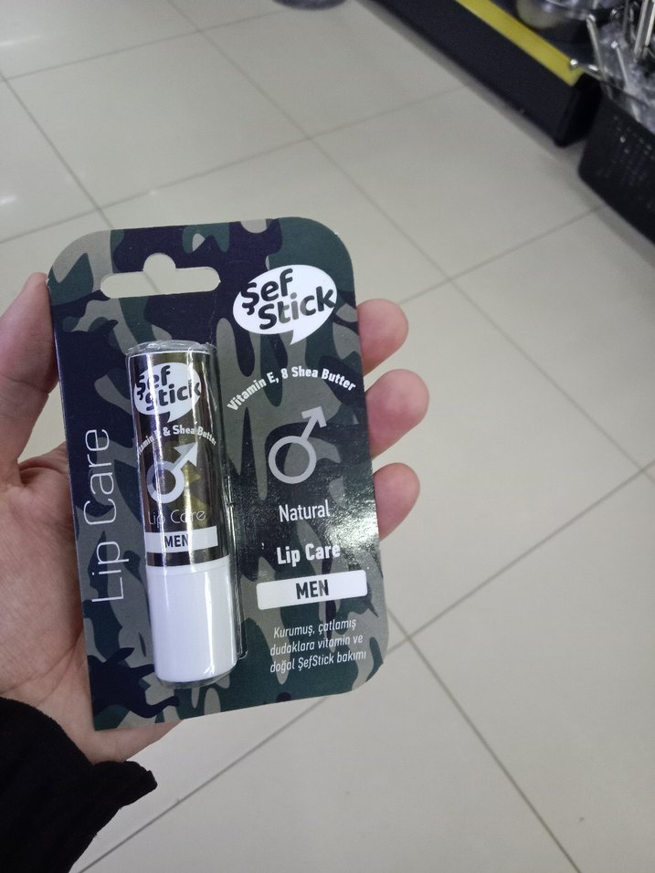 Şef Stick Erkek Dudak Bakımı - Görsel 2