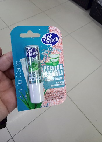 Şef Stick Aloe Vera Dudak Peelingi - Görsel 2
