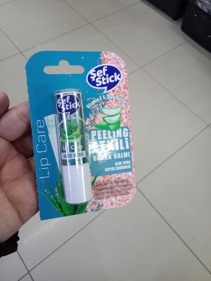 Şef Stick Aloe Vera Dudak Peelingi - Görsel 2