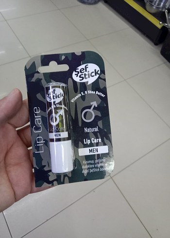 Erkekler için Doğal Dudak Bakım Stick - Görsel 2