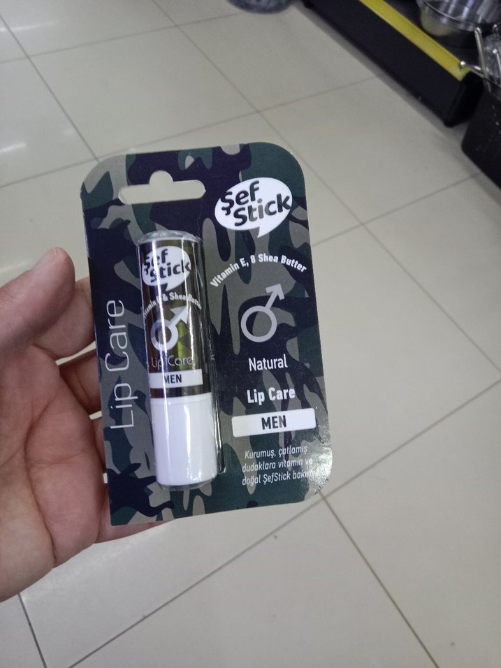 Erkekler için Doğal Dudak Bakım Stick - Görsel 2