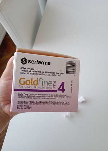 Goldfine insülin ignesidir - Görsel 6