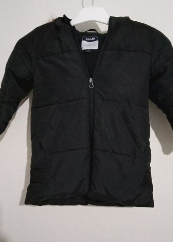 Erkek Çocuk Siyah Kürklü Mont - Görsel 10