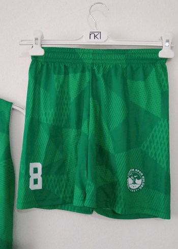 Erkek Yeşil Basketbol Atlet ve Şort Takımı - Görsel 9