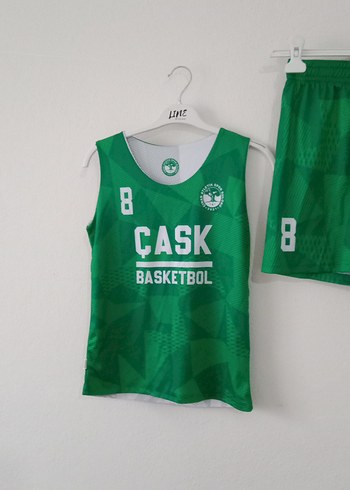 Erkek Yeşil Basketbol Atlet ve Şort Takımı - Görsel 6
