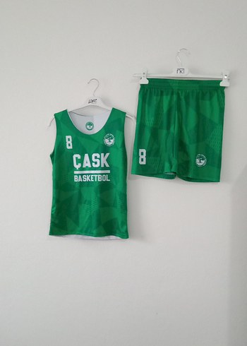 Erkek Yeşil Basketbol Atlet ve Şort Takımı - Görsel 4