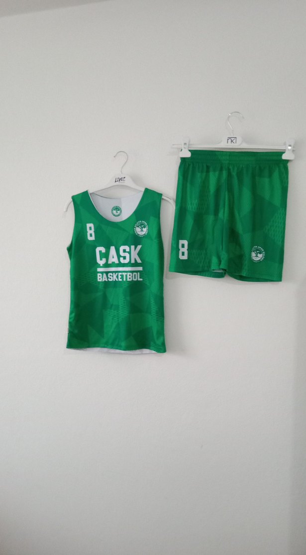 Erkek Yeşil Basketbol Atlet ve Şort Takımı - Görsel 5