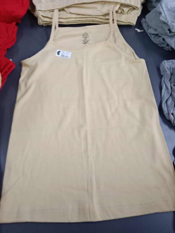 Bej Renkli Çocuk Atlet - Görsel 3