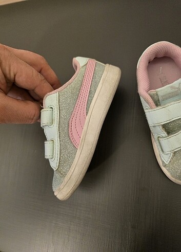 23 Beden turkuaz Renk PUMA SPOR AYAKKABI