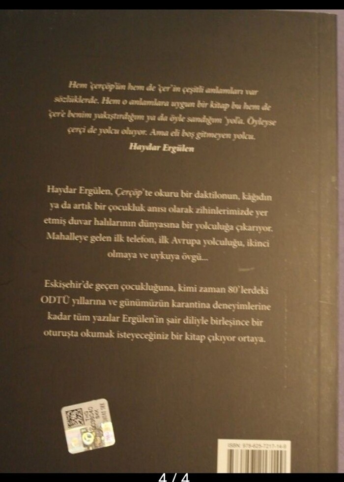 Çerçöp - Haydar Ergülen  - Görsel 4