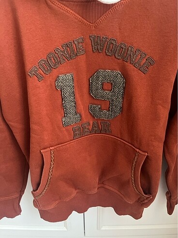 Diğer Kiremit rengi içi şardonlu sweat