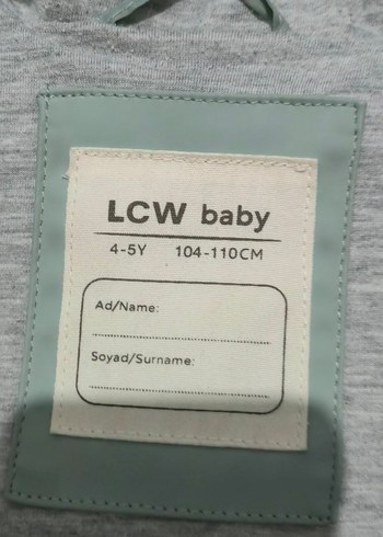 Açık yeşil Erkek Çocuk Kapüşonlu Yağmurluk - Görsel 5