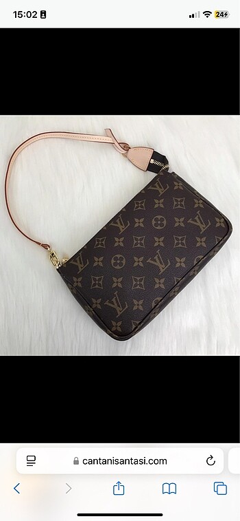 Louis vuitton canta pochette accessories 22×14
