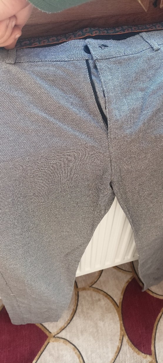 Gri Regular Fit Erkek Pantolon - Görsel 2