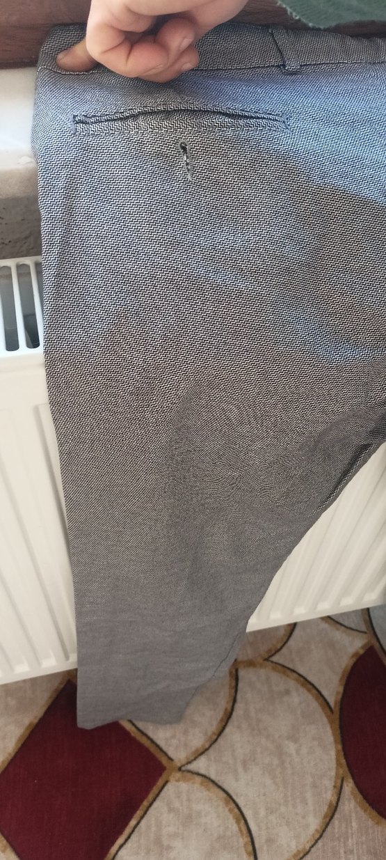 Gri Regular Fit Erkek Pantolon - Görsel 4