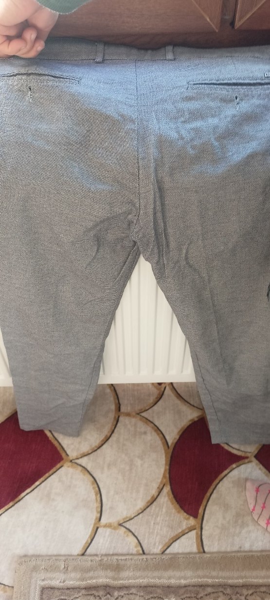 Gri Regular Fit Erkek Pantolon - Görsel 3