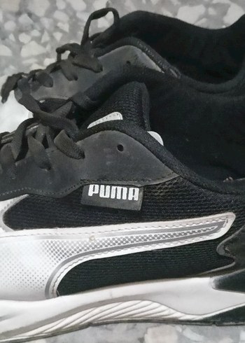 Siyah Gri Puma Erkek Spor Ayakkabı - Görsel 3