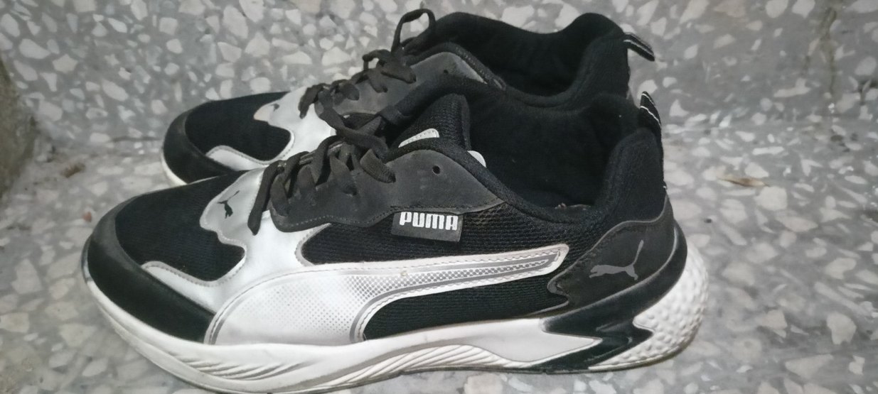 Siyah Gri Puma Erkek Spor Ayakkabı - Görsel 3