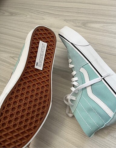 38,5 Beden VANS CANAL BLUE SK8-HI BILEKLI AYAKKABI